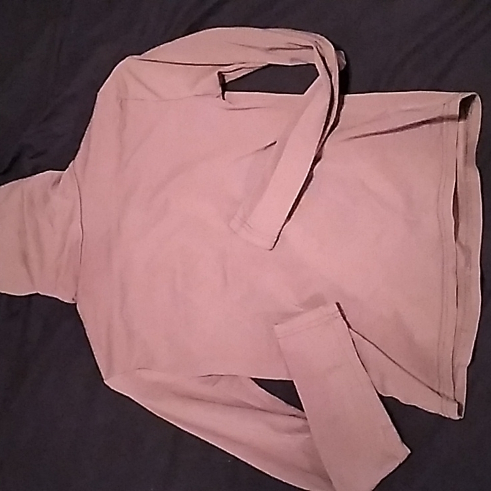 Cropped turtle neck
